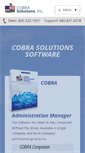 Mobile Screenshot of cobrasolutions.com